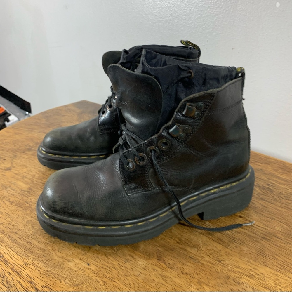 Dr Martens made in England leather boots